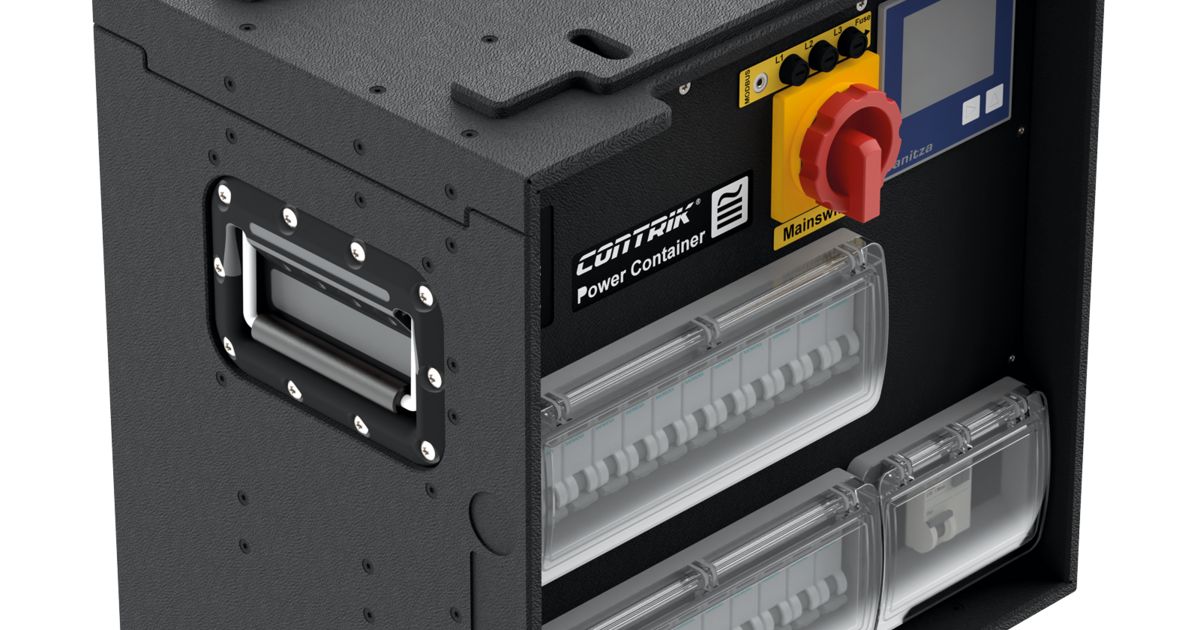 Power Container Xtreme Outdoor CPC63C1H4CBM Contrik Brand